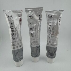 Ion Color Brilliance Brights Semi-Permanent Hair Color Garnet 405066 Lot of 3